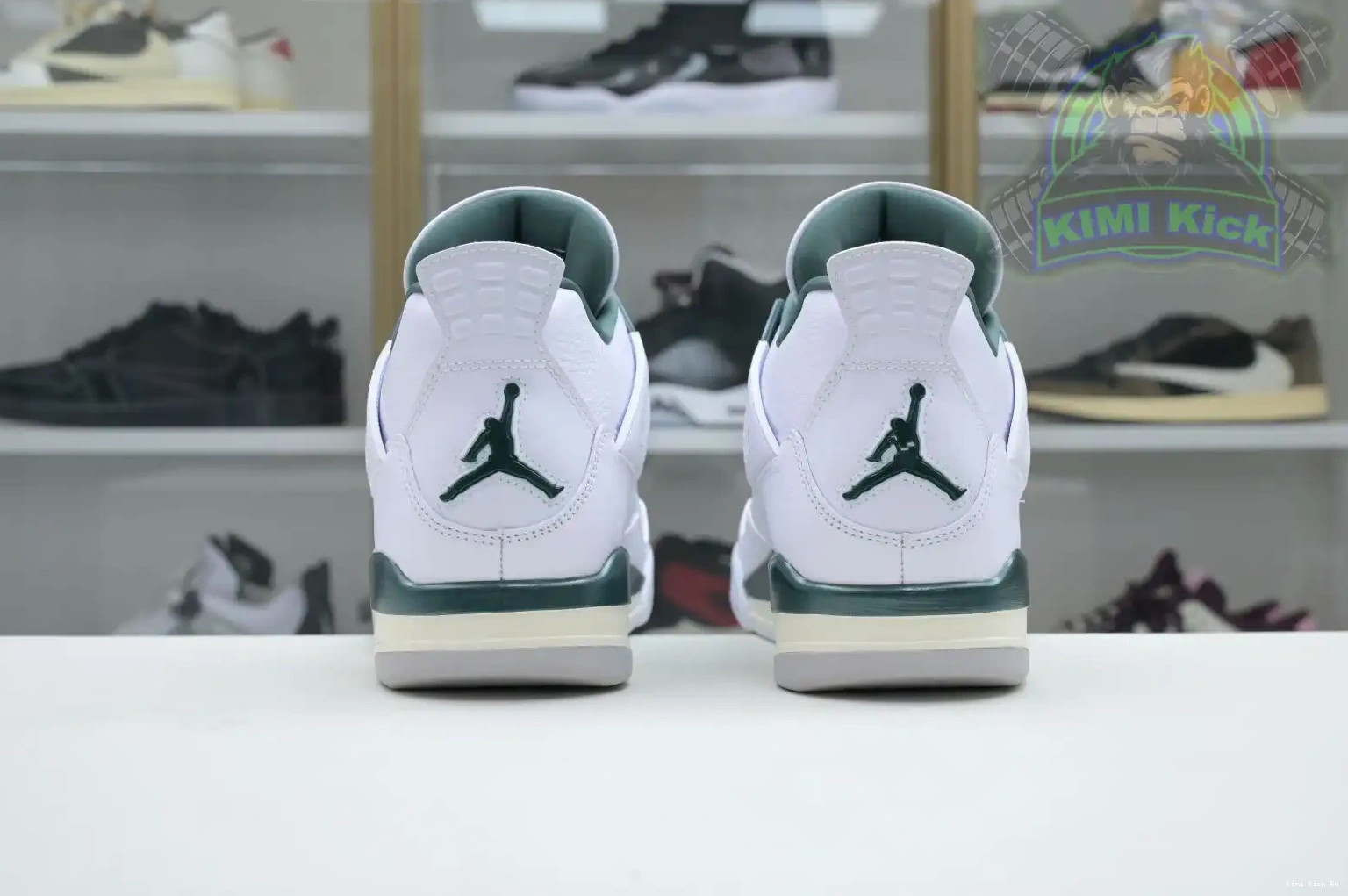4 Oxidized Green Air Jordan Kimikick 0516